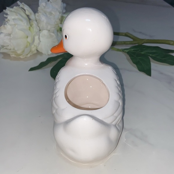 Vintage Duck Goose Plant Planter Pot - Picture 11 of 17